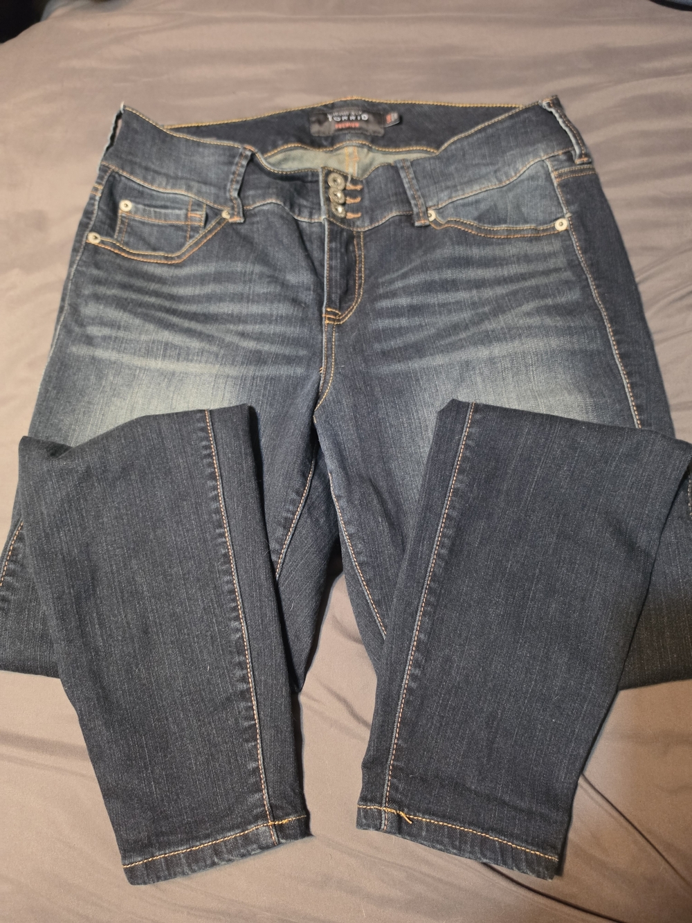 Torrid Dark Wash Skinny Jeans